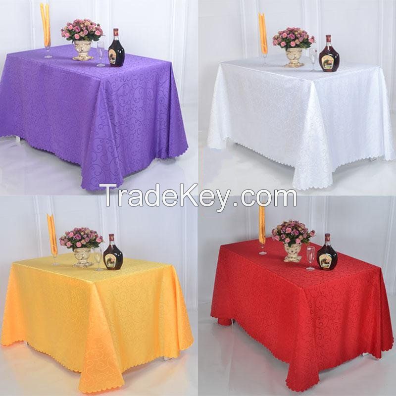 elegant taffeta crushed wedding table cloth