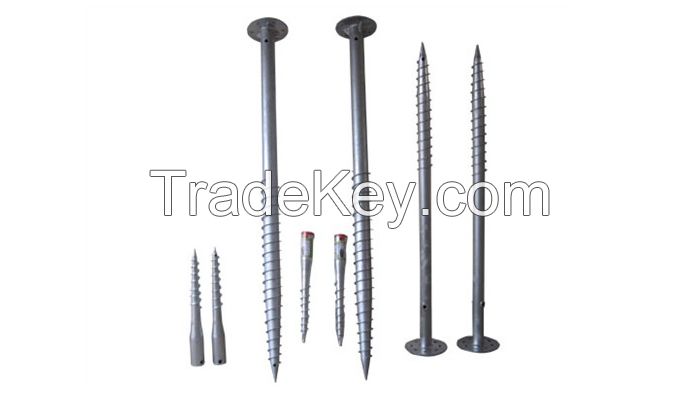 ground screw for advertising boards