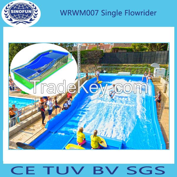 [Sinofun Rides] single flowride surf slide water park rides