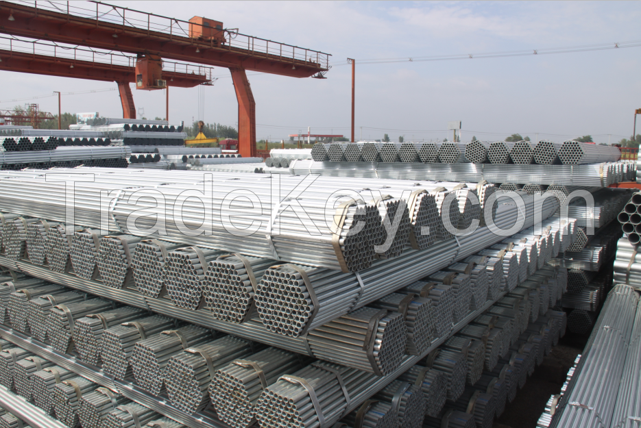 welded pipe, hot dip galvanized