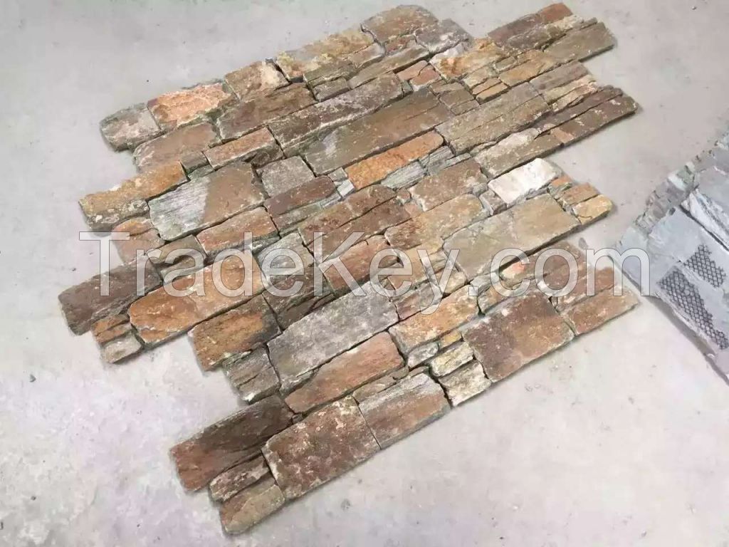 Wall stone exterior decoration Artificial stone cultured stone cement stone