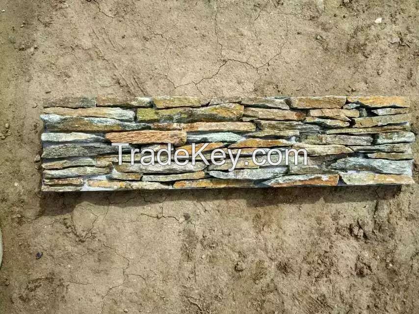 Wall stone exterior decoration Articifical stone Cultured stone cement stone