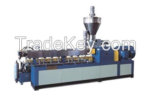 Water cooling Twin Screw plastic extruder Machine Line