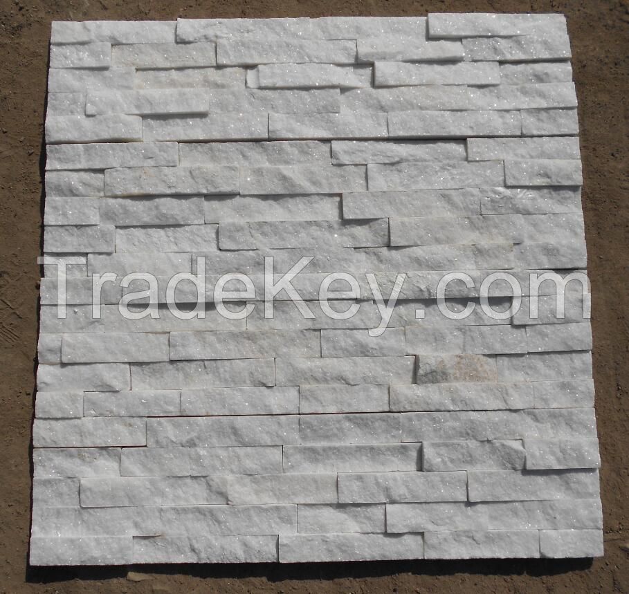 Sell White Cultured stone wall cladding