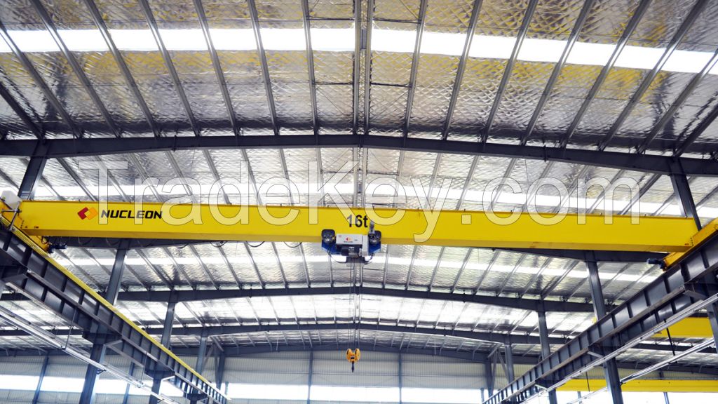 low headroom single girder crane