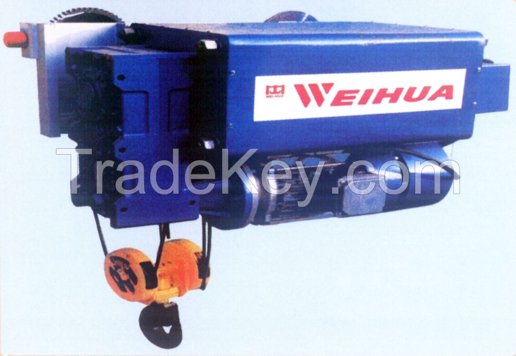 10t low headroom electric wire rope hoist price