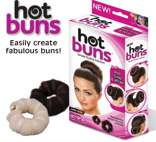 hot buns hair style solution