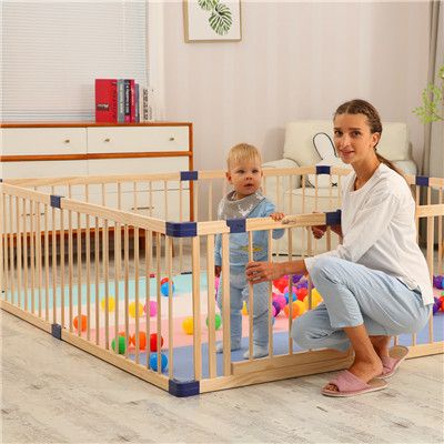 wholesale wooden baby playpen