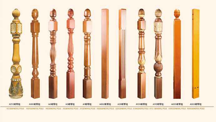 solid wood baluster