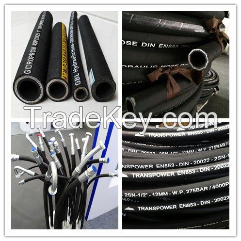 Wire Braid Hydraulic Hose: SAE 100 R1AT/DIN EN 853 1SN