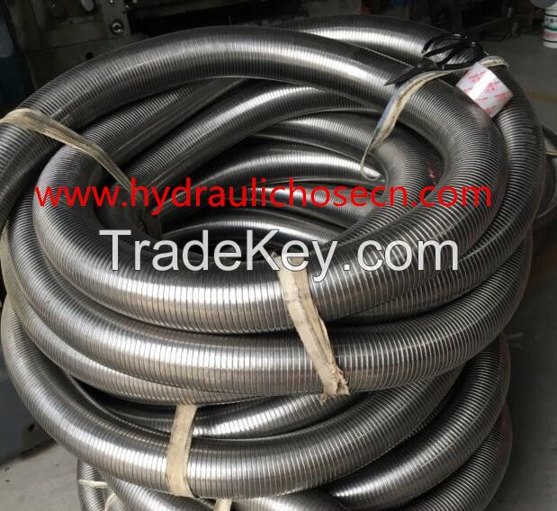 Stainless Steel Flexible Exhaust Interlock Pipe