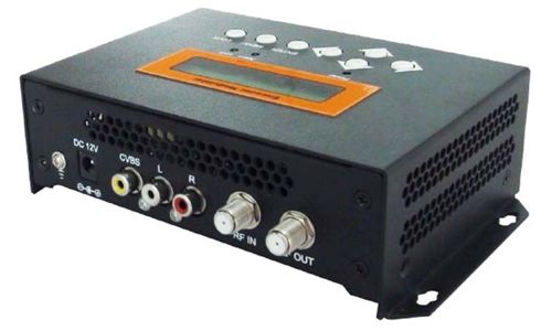 Smart version!REM7501M CVBS to RF Encoder Modulator DVB-C, DVB-T, ATSC, ISDB-T modulation, MPEG-2 MPEG-1 compression
