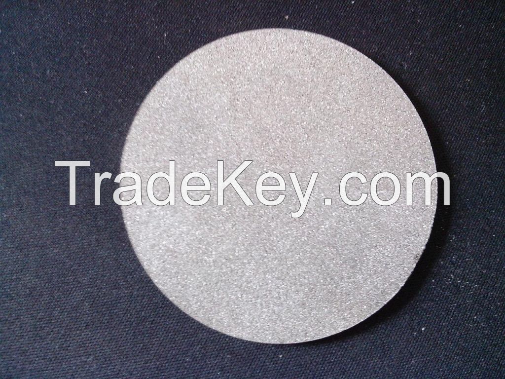 Titanium powder sintering filter discs