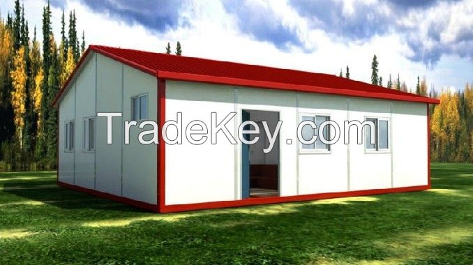 Prefabricated house/ prefab villa , homes for family WZH GROUP