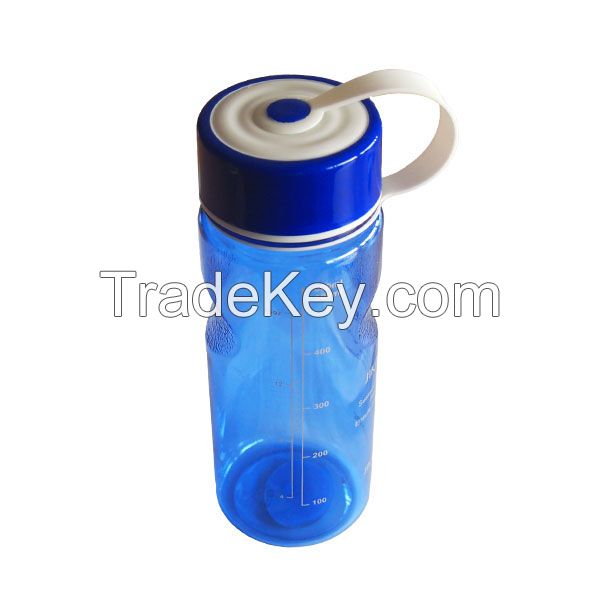 600ml plastic drinking water bottle with filter