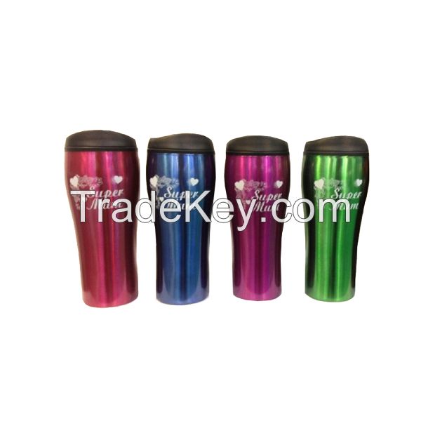 16oz stainless steel travel mug