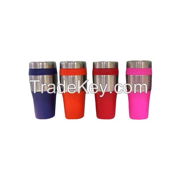 Stainless steel travel car mug