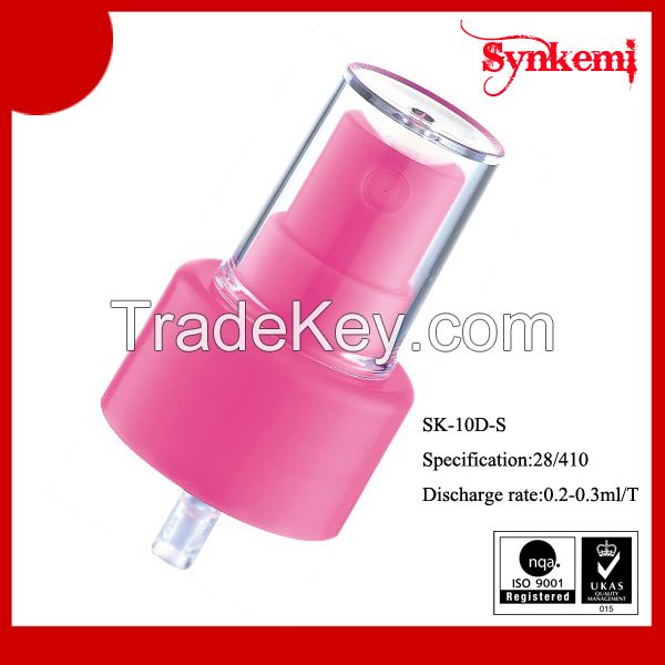 28/410 plastic colour fine mist pump sprayer