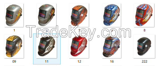 Supplying auto darkening welding helmet with competitive prices, more colors for choose, 