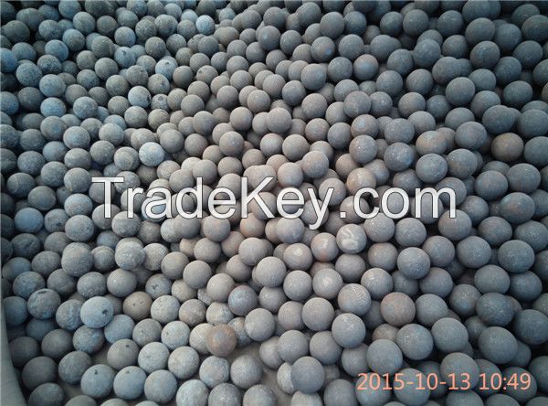 75MNCR material forged grinding ball, dia30mm