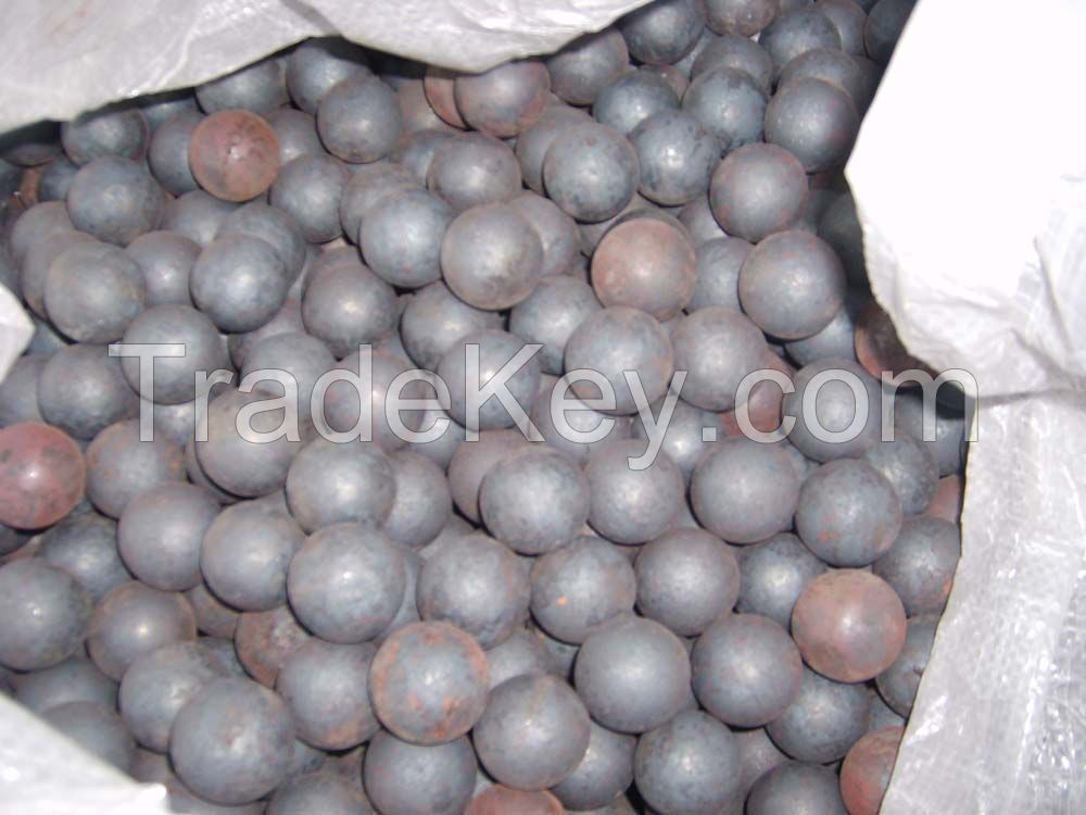 60mn material forged grinding ball size 40mm