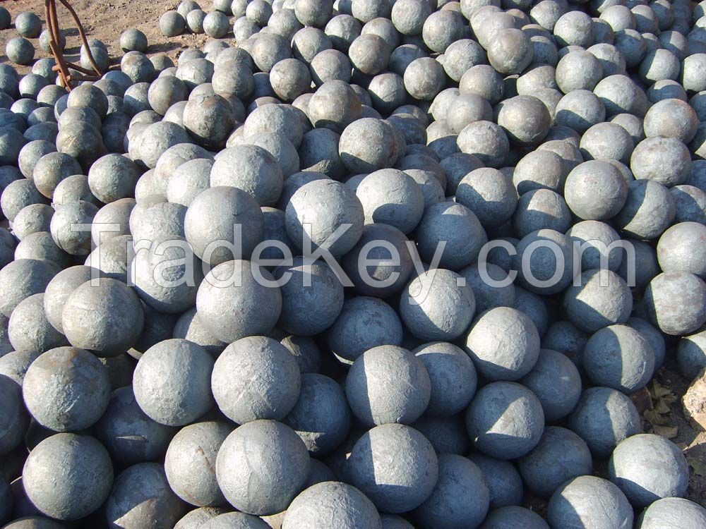 60mn material forged grinding ball size 30mm
