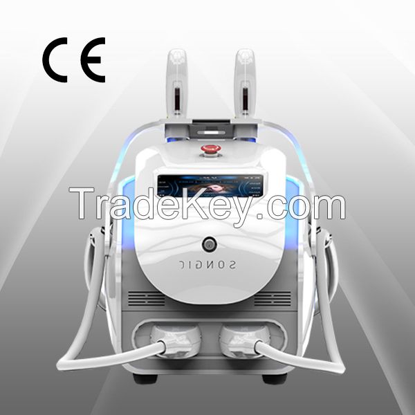 Portable E-light  hair removal beauty machine( IPL+RF)