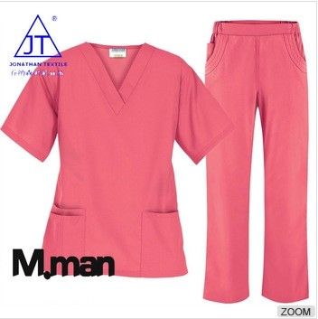 fashionable nursing scrubs suit designs/medical clothing uniforms wholesale