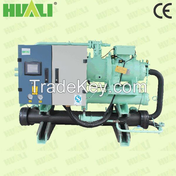 High effiency shell and tube type water screw chiller