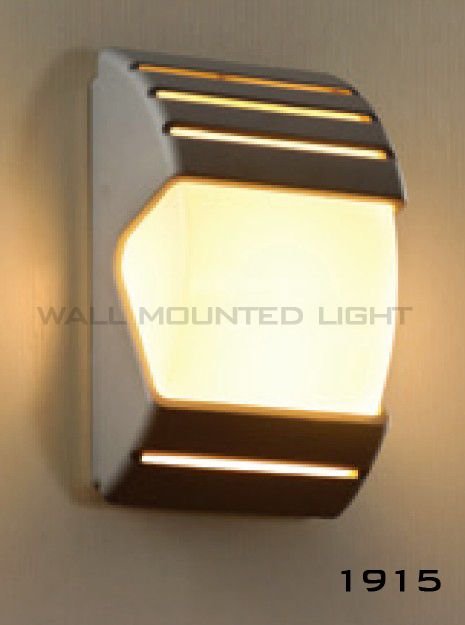 Wall Mounted Light 1915 E27 2x60w G24d-1 2x18w 100-240v PC diffuser IP54 CE GS