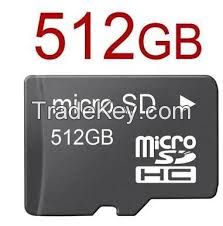 Micro SD TF Memory Card - 512 GB Full Capacity