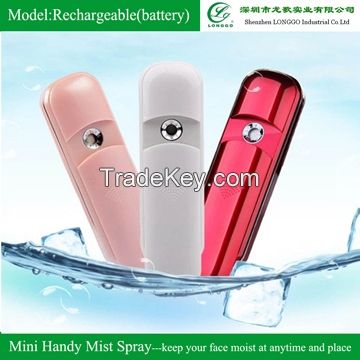 Nano Mist Spray, Facial Steamer, handheld nano facial spray.Facial moisturizing tools