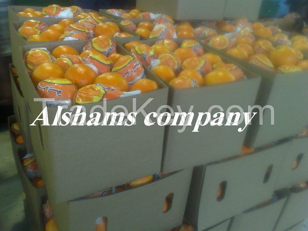 We offer fresh orange