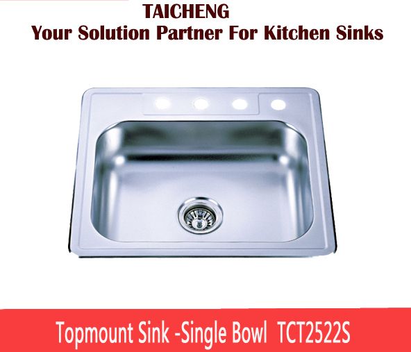 Topmount Drop-In Sink TCT2522S