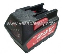 Sell Power tool battery for MILWAUKEE 28V Li-ion Battery for M28