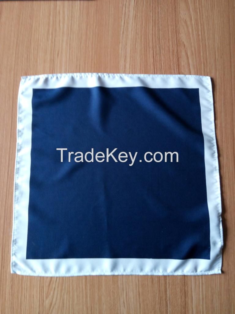 silk handkerchief, pocket square, square handkerchief