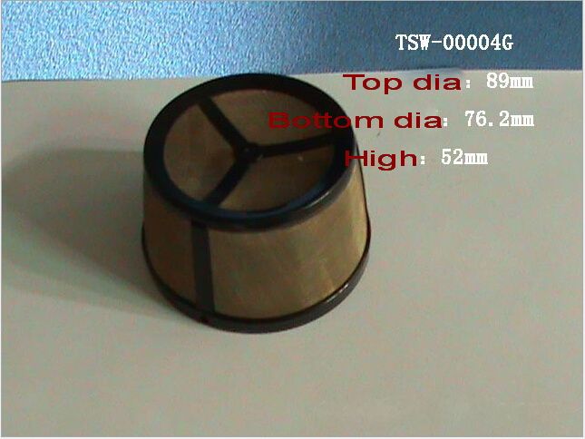 supply stainless steel coffee filter for coffee maker