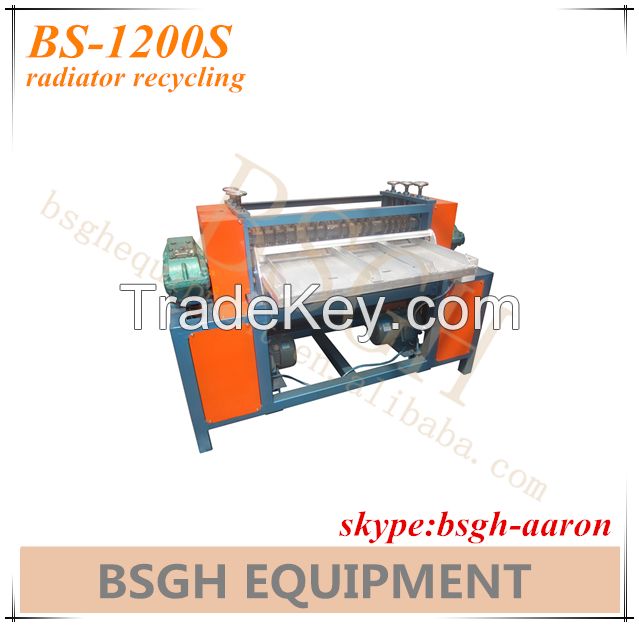 waste radiator recycling machine / copper recycling machine