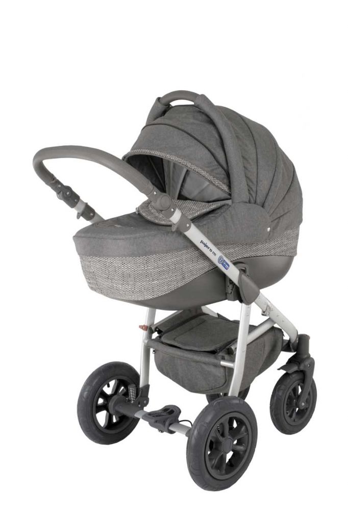 modern design pushchair aluminium chassis, sporty look