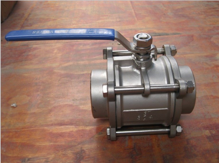 Sell 3 pc SS ball valve