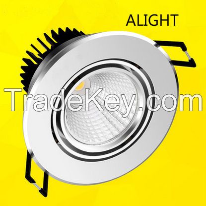 Indoor Aluminum Die Casting of COB LED Downlight ceiling light 20W 15W 5W