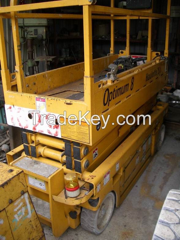 Used Haulotte Electric Scissor Lifting Platform