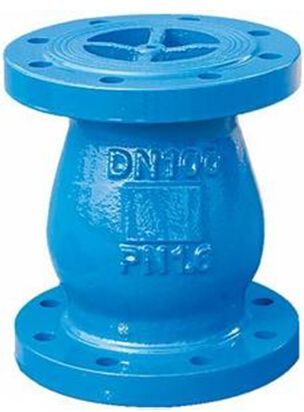 CAST IRON OR DUCTILE IRON  AXIAL NOZZLE CHECK VALVE