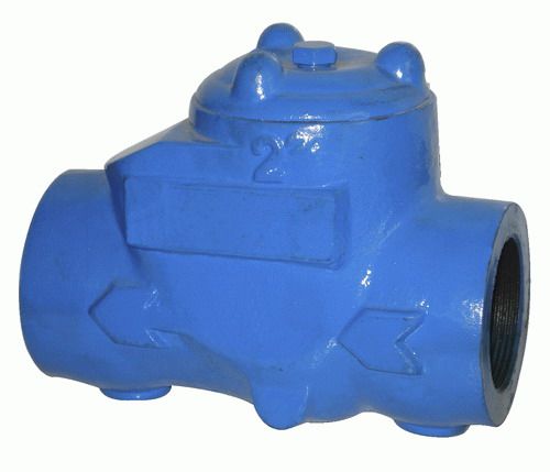A126/A536 SWING CHECK VALVE THREADED ENDS CLASS125