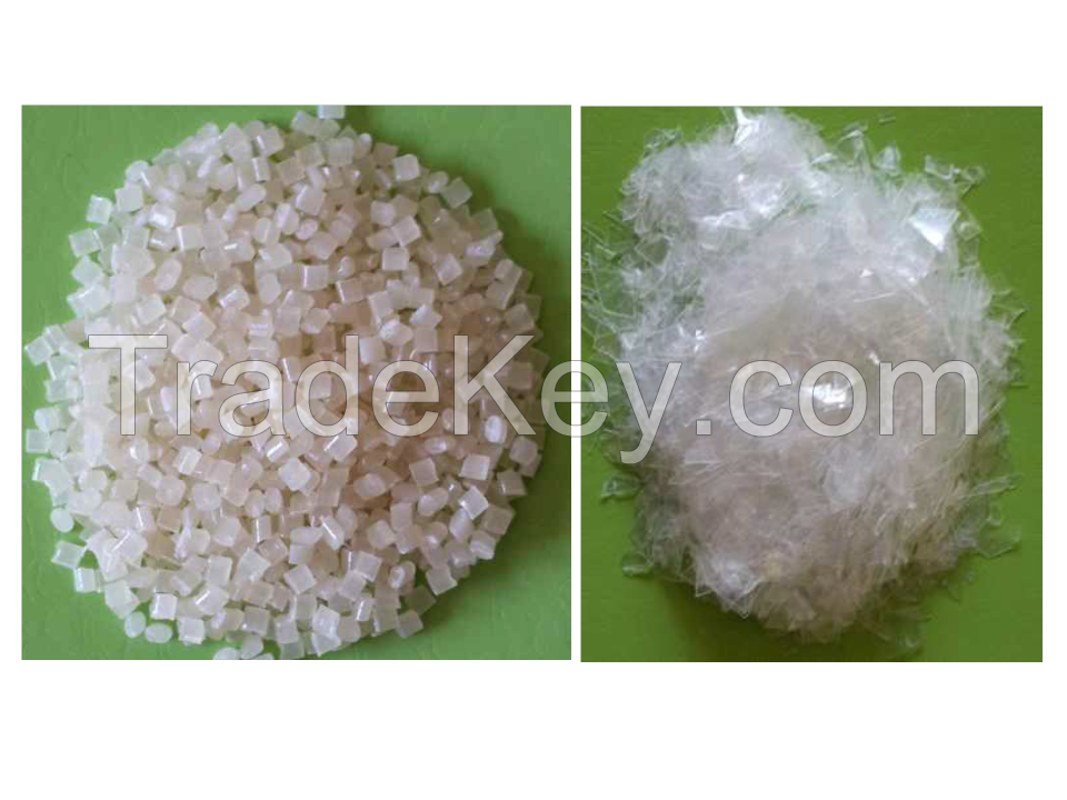 Recycled Plastic Pellet and Flakes