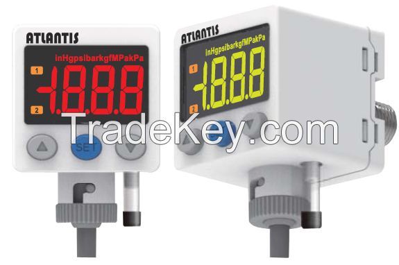 Digital Display Vacuum Pressure Switch & Transmitter
