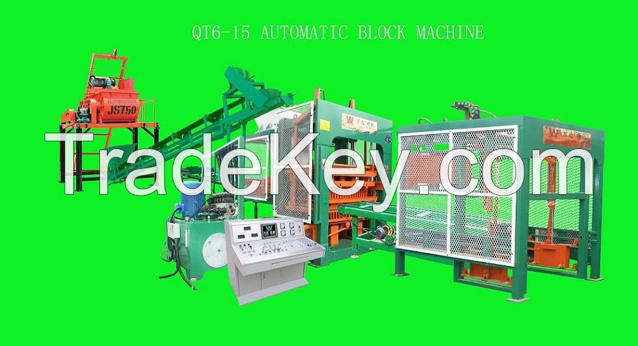 Automatic brick machinery