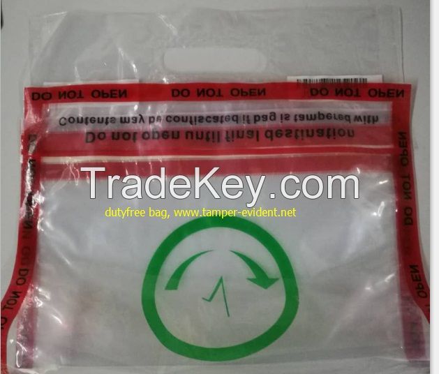 tamper evident security bags