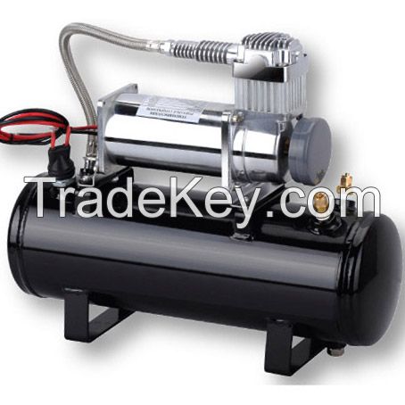 Auto air compressor AC-174 onboard with air tank