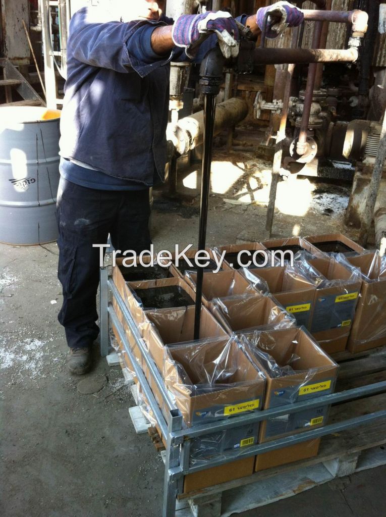 High temperature bag for bitumen